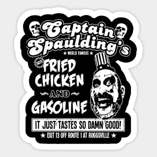 Got Murder Call Captain Spaulding! Sticker